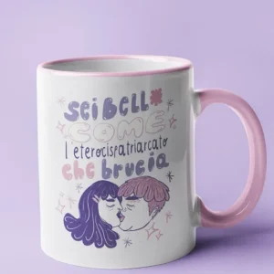 Tazza ceramica - Sei bell* Bianco