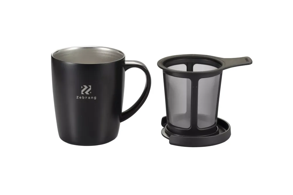 Tazza con infusore termico Zebrang nero - Hario