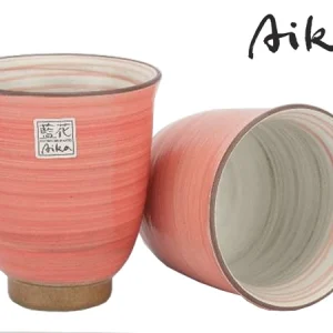 TAZZA GIAPPONESE SALMON RED - AIKA