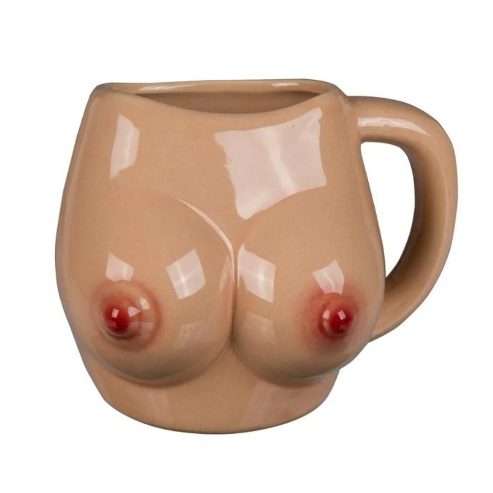 Tazza Mug ceramica donna con seno sexy party idea regalo