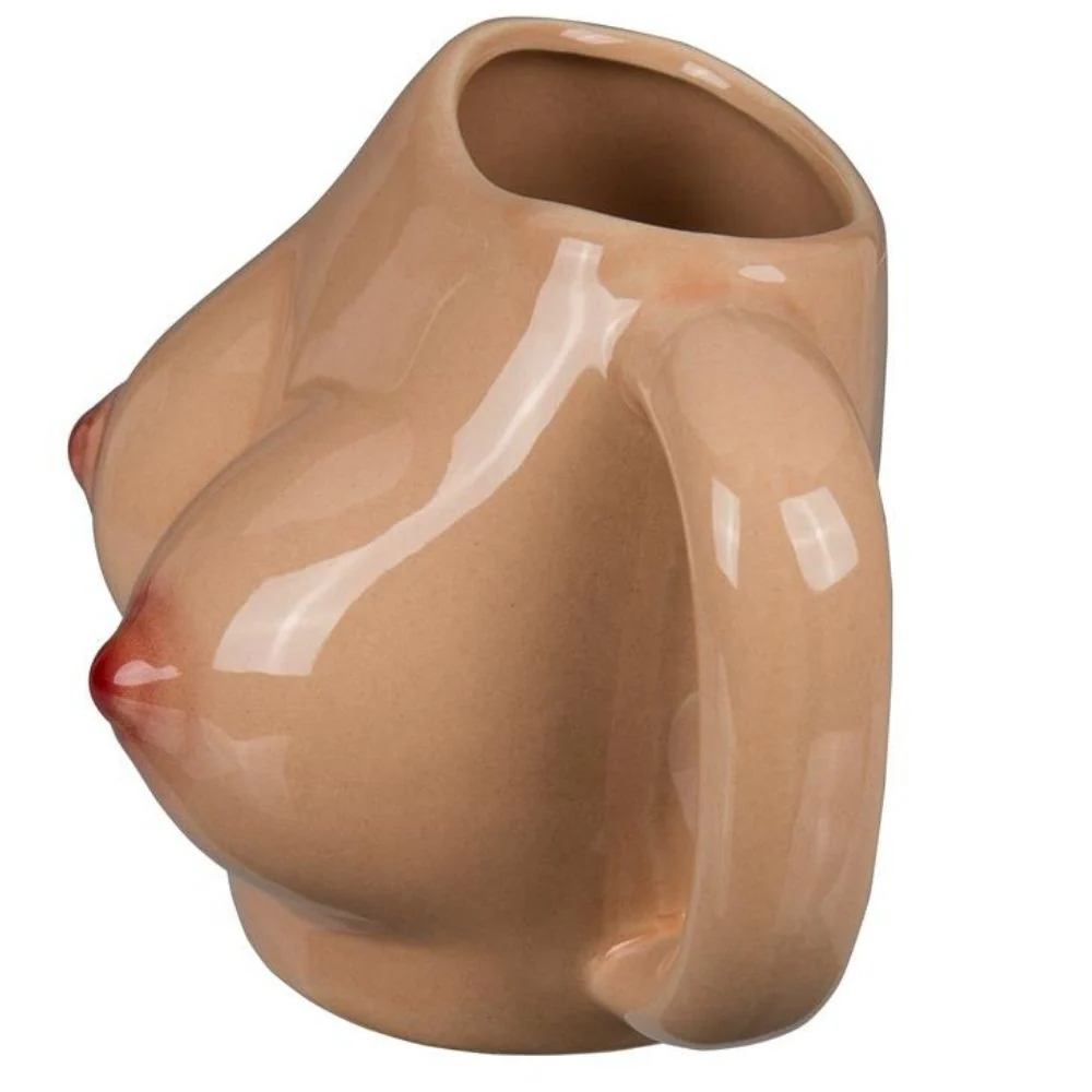 Tazza Mug ceramica donna con seno sexy party idea regalo