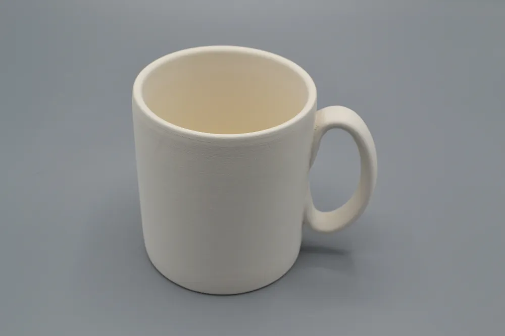 Tazza Mug ceramica semilavorata GREZZA da dipingere