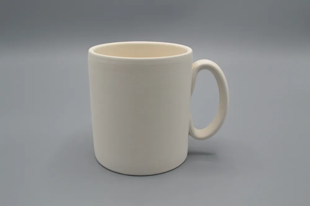 Tazza Mug ceramica semilavorata GREZZA da dipingere
