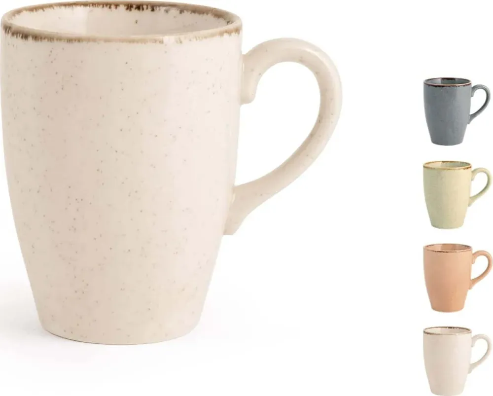 Tazza mug Cpo Pearl Colore Assortito 350mL H&H