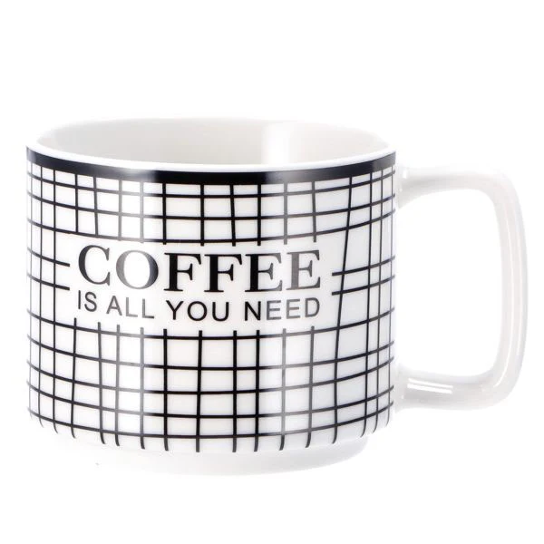TAZZA MUG PORCELLANA FRASI cc 330 AD
