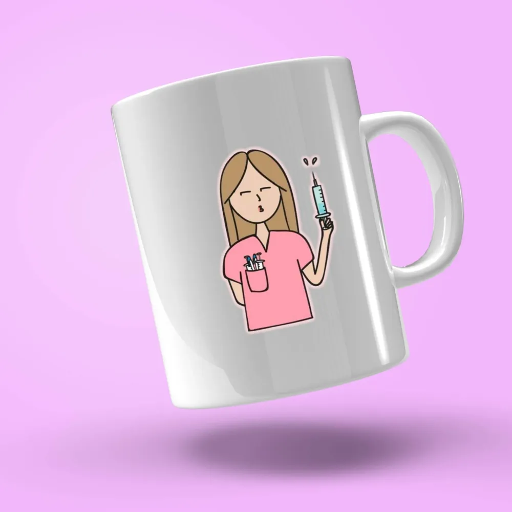 Tazza nurse rosa