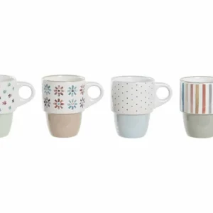 Tazza porcellana 12x8,5x11,5cm 400ml decoro africa 4 assortimenti
