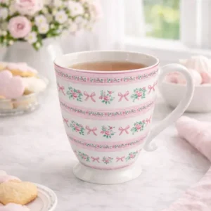 Tazza Porcellana 430 ml – Ribbon Isabelle Rose