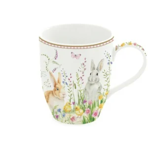 Tazza porcellana colour box, 350 ml. Collezione Happy Easter di Easy Life.