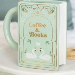 Tazza Verde forma di Libro