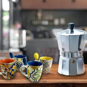 Tazzina da caffe' con cucchiaino