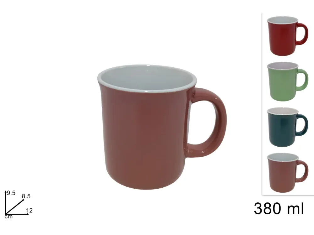 Tazzone mug 380ml - disponibile 4 colori