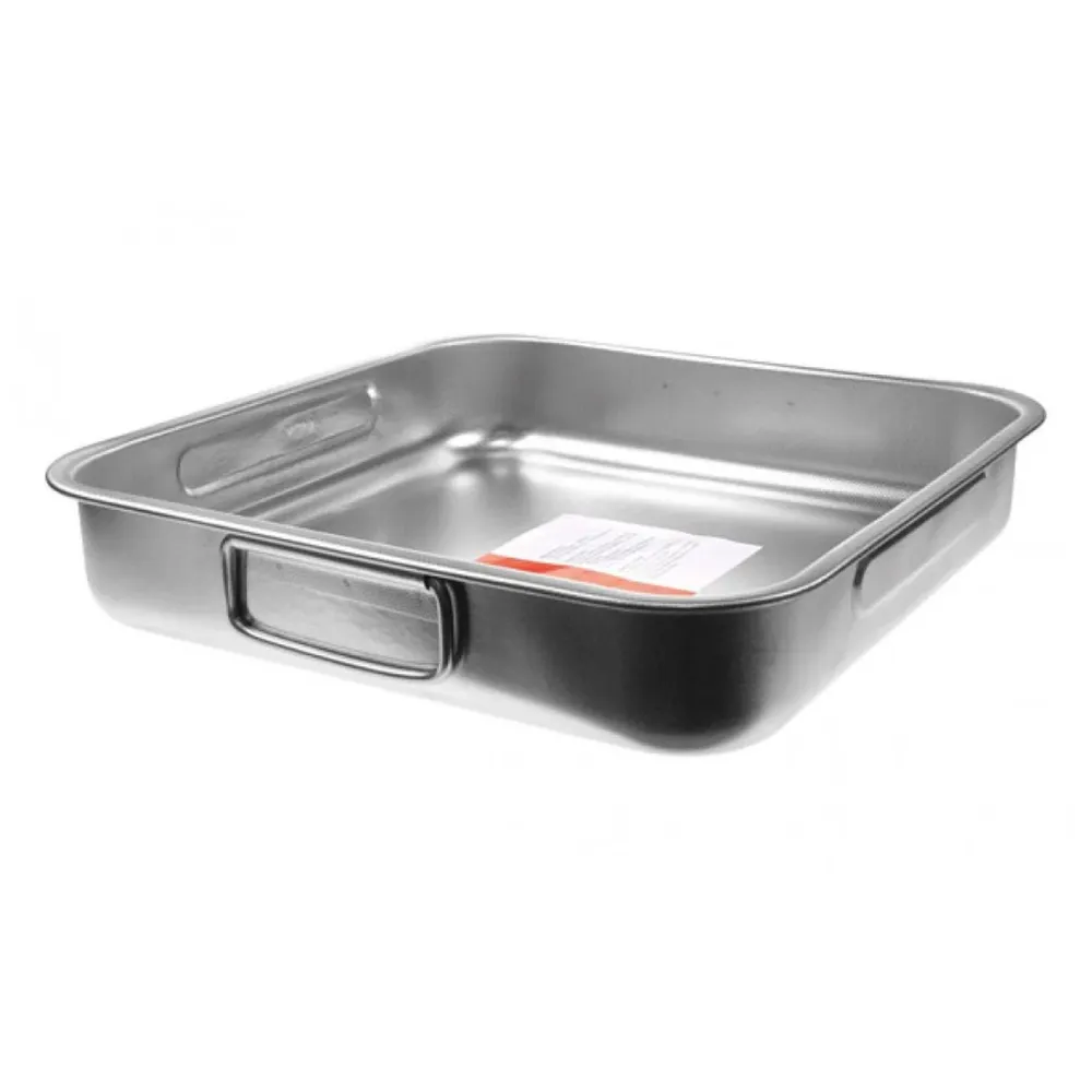 Teglia Quadra Media 36 Inox Anti- 10778