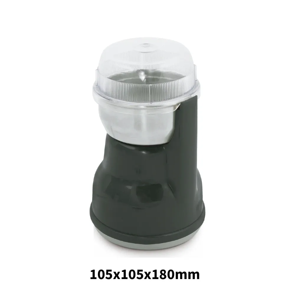 Tekone Macinacaffè Elettrico con Vaschetta da 50g – 180W, Spina VDE, Compatto e Potente