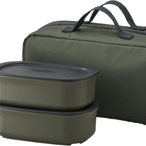 Thermos Set Pranzo Zuppa Isolato Vakuum 800ml JEA-801 Khaki