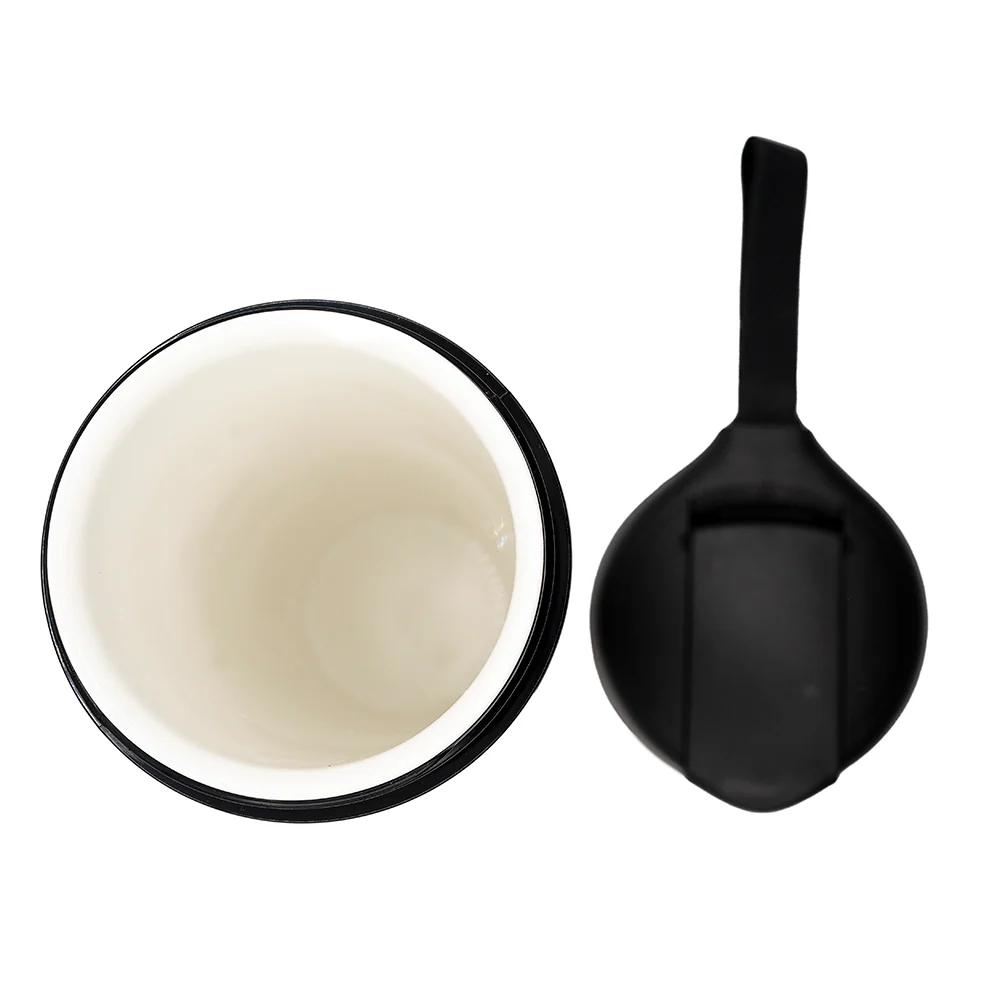 Thermos da viaggio classico bianco con tracolla n. 94535, 500 ml