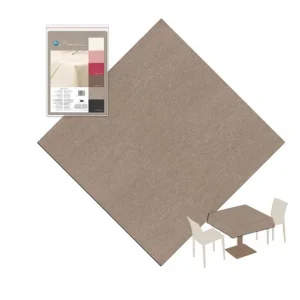 Tovaglia 150x150 Poliestere Lavabile Packservice Monolin Creta 12 Pezzi