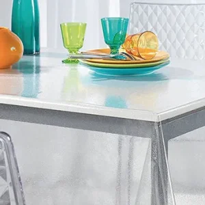 TOVAGLIATO PVC CRYSTAL TRASPARENTE 0,20 Rotolo cm.140 (H) x 50 mt (L)