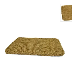 Tovaglietta americana rettangolare vimini naturale stile country 30x40 cm - Due Esse