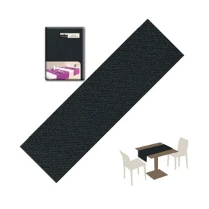 Tovaglietta Runner You & Me 120x48 Airlaid Packservice Plus Color Nero 200 Pezzi