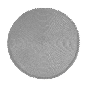 Tovaglietta tonda 38cm grigio