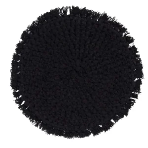 Tovaglietta vera d.38cm colore nero