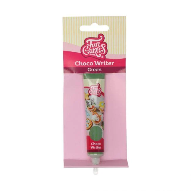 Tubo di Scrittura Cioccolato 25 g - Verde