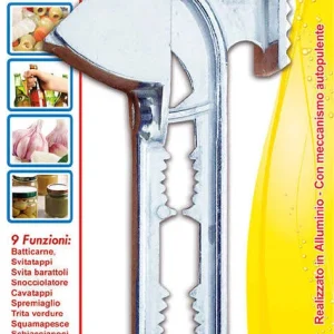 UTENSILE DA CUCINA MULTIFUNZIONE 'SUPER' art. 698 - 9 funzioni De Luca