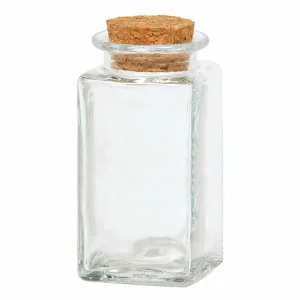 Vasetto rettangolare 4,8x4,8xh8cm 85ml 4021