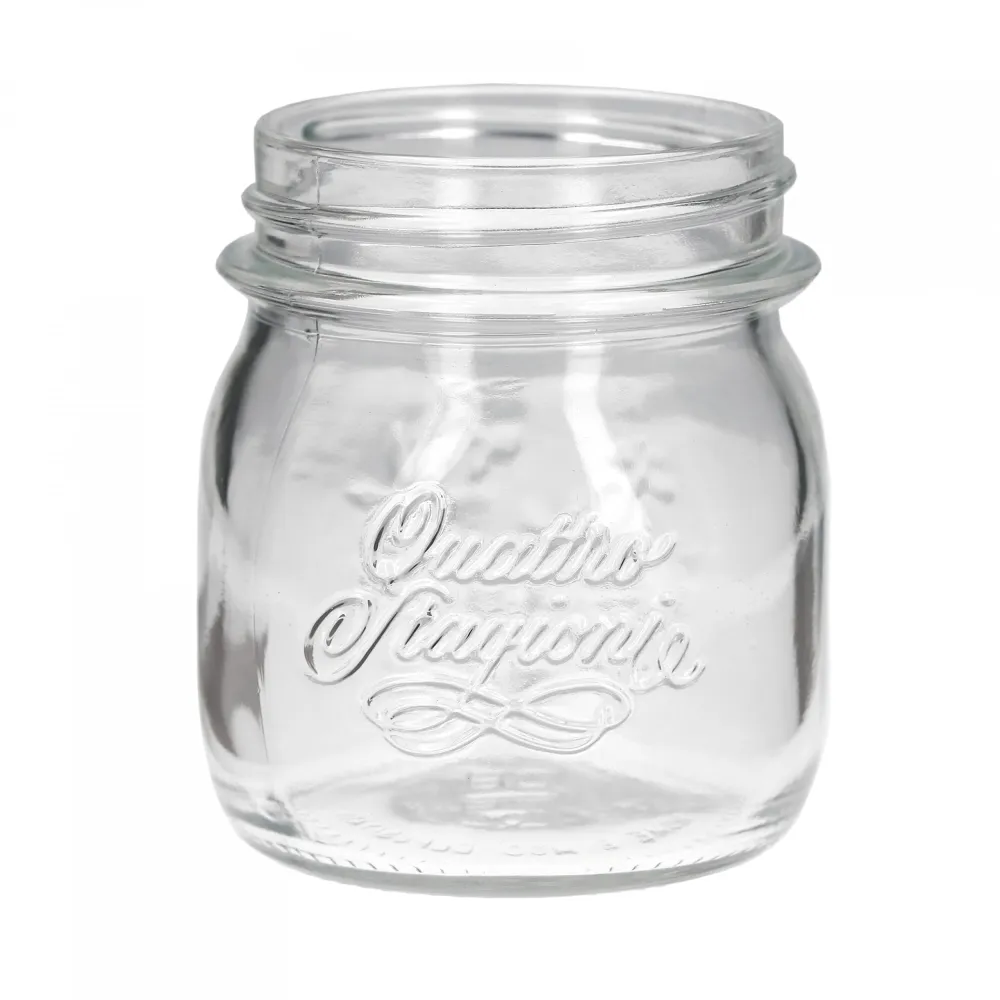 Vaso Ermetico Vetro Per Alimenti 'Quattro Stagioni' 250 Ml- 6 Pezzi - Bormioli