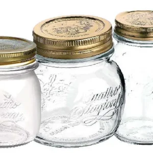 VASO ERMETICO VETRO PER ALIMENTI 'QUATTRO STAGIONI' 250 ml - h. 93 x Ø 86 mm Bormioli