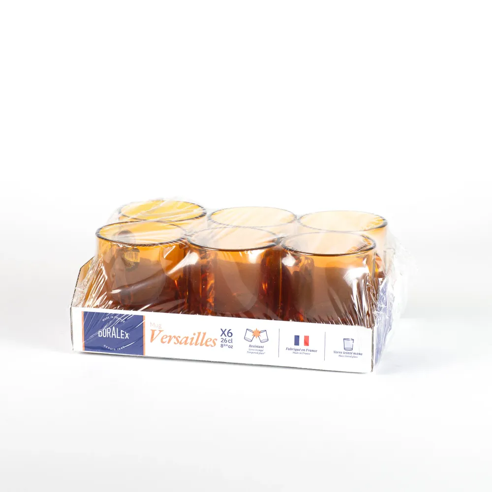 Versailles - Tazza vetro Vermeil 26 cl (set da 6)