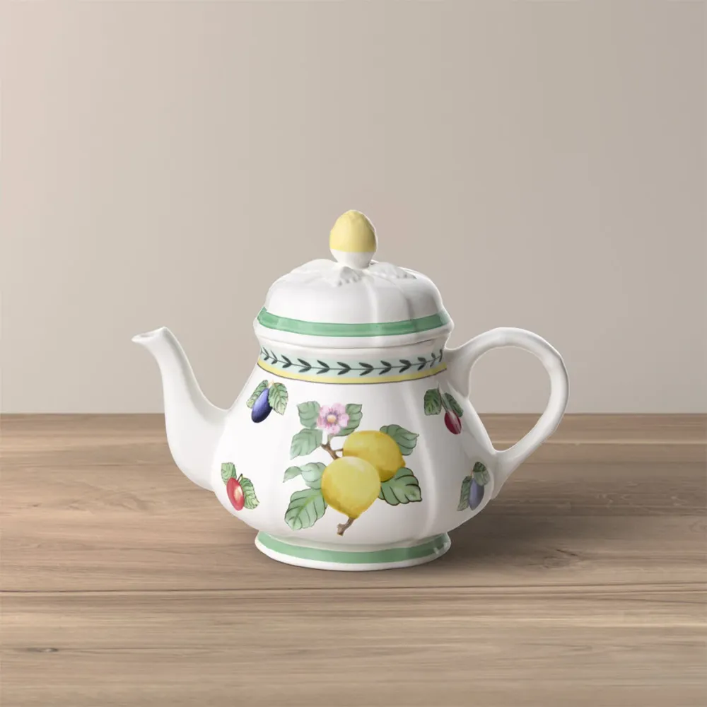VILLEROY & BOCH French Garden Fleurence Teiera Bricco Tè 1 Litro Porcellana