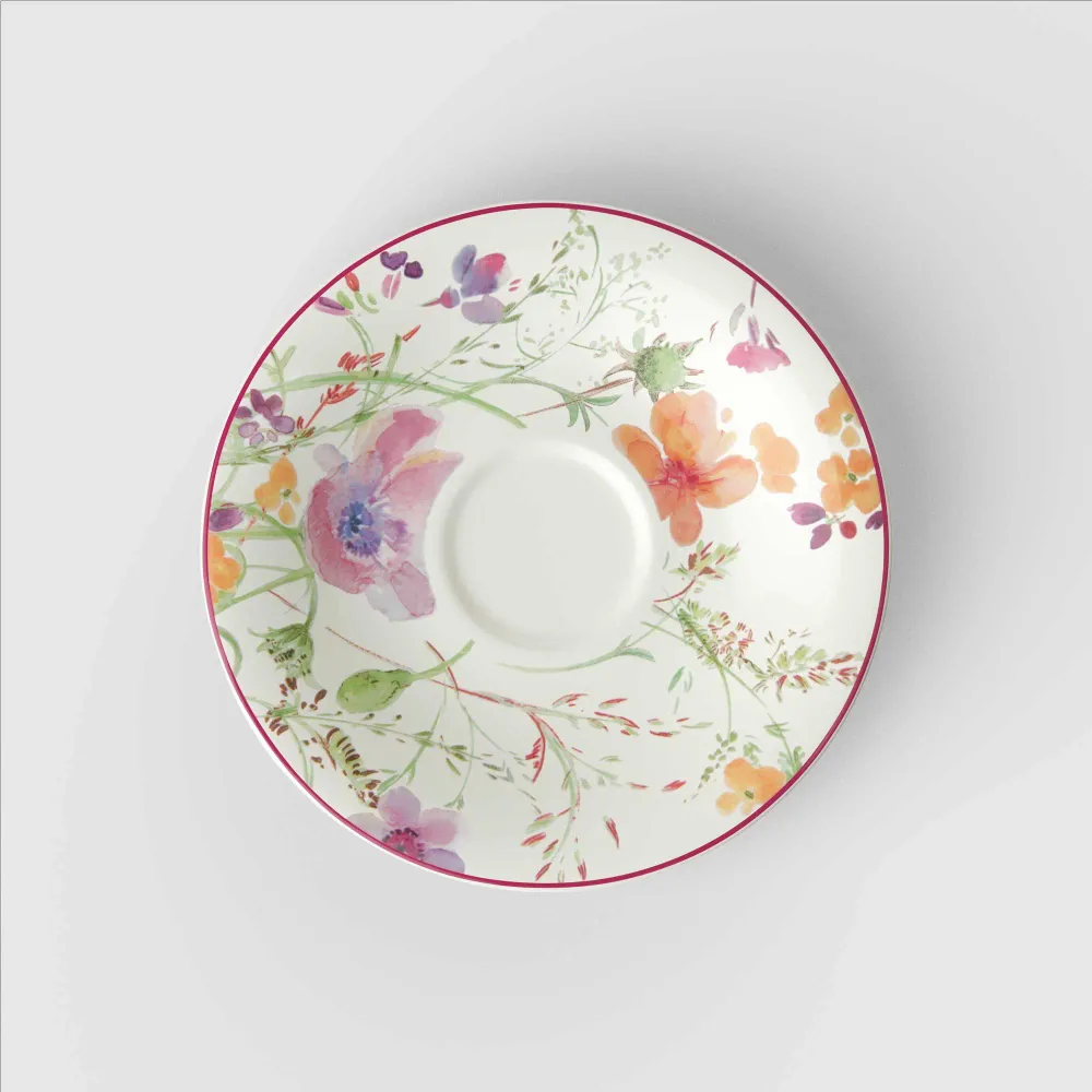 VILLEROY & BOCH Mariefleur Tea Piattino per Tazza da Tè 17cm Porcellana
