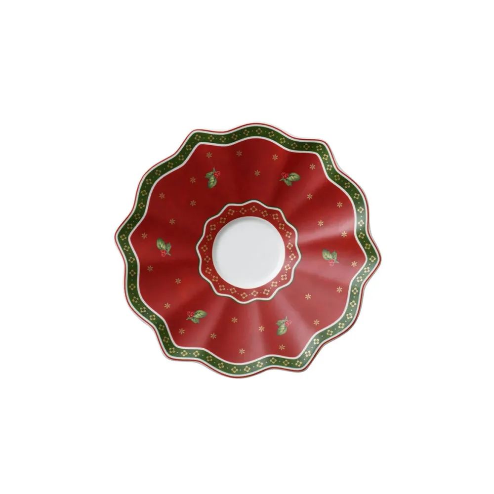 VILLEROY & BOCH Toy's Delight Piattino Tazza Caffè/Tè 16,5cm Tavola Natalizia