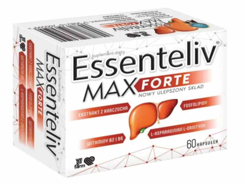 WegaFarm Essenteliv max forte 60 capsule