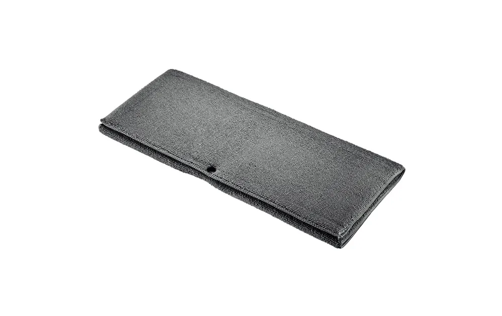 Westmark Tappetino scolapiatti 60 × 46 × 4,2 cm, microfibra, grigio, con portatazze, lavabile lavastoviglie
