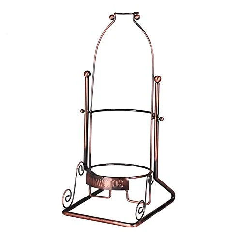 Portabici da Bancone Bottiglia Free Standing controsoffitto del vino del metallo Rack Supporti tavolo Vino bagagli Montant...