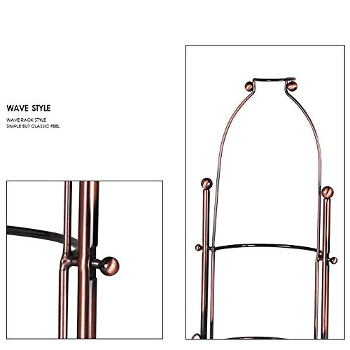 Portabici da Bancone Bottiglia Free Standing controsoffitto del vino del metallo Rack Supporti tavolo Vino bagagli Montant...