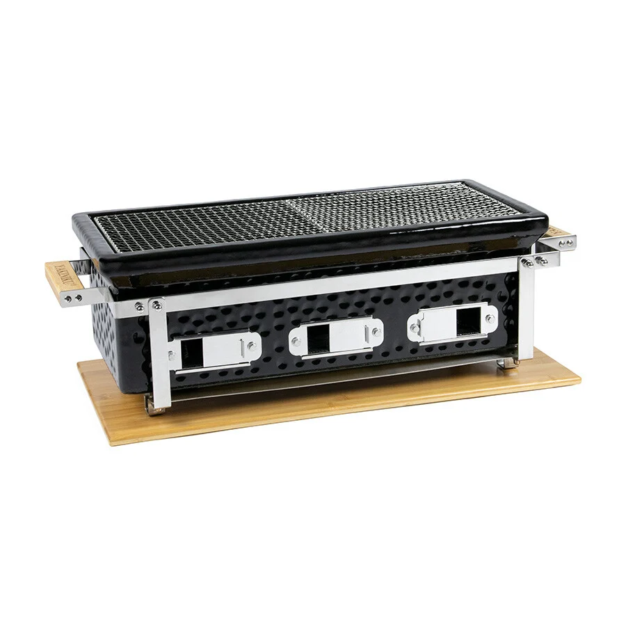 Yakiniku Shichirin Large Rettangolare - Barbecue Carbone