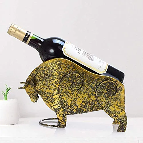 YVX Clip per Bottiglia di Vino Pavone Creativo Gatto Portabottiglie per Vino Decorazione Moderna Semplice personalità Port...