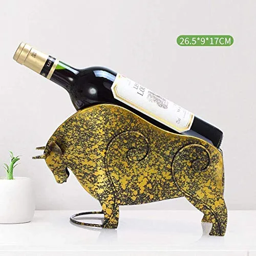 YVX Clip per Bottiglia di Vino Pavone Creativo Gatto Portabottiglie per Vino Decorazione Moderna Semplice personalità Port...