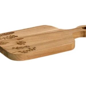 Zeller Porting e taglieri Wildflowers Acacia 30x17 cm
