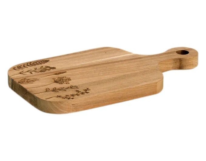 Zeller Porting e taglieri Wildflowers Acacia 30x17 cm