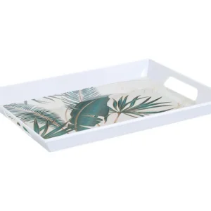 Zeller Tablett Melamin Palm Foglie 50x35x5 cm