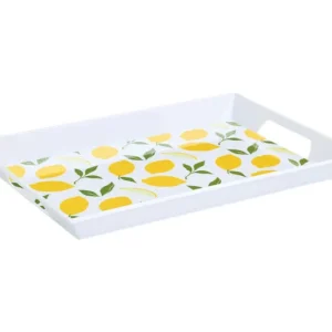 Zeller vassoio melamina limoni 50x35x5 cm