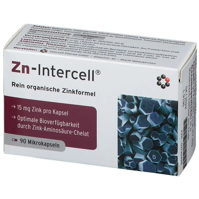Zn-Intercell (90 capsule) Intercell Pharma