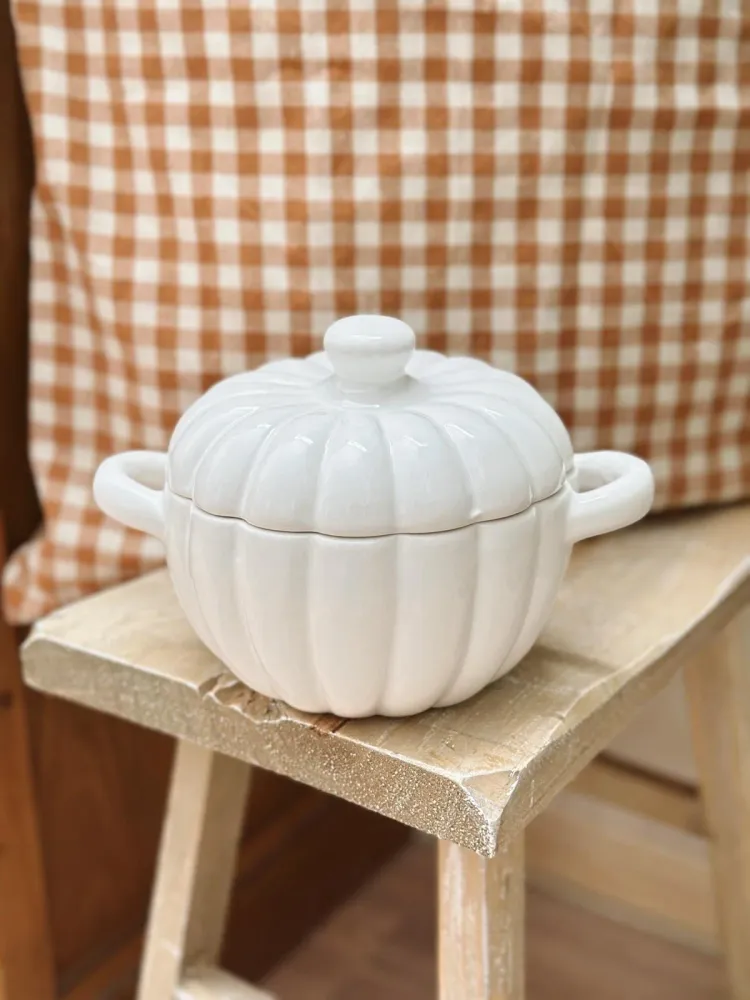 Zuppiera forma di zucca Boltze