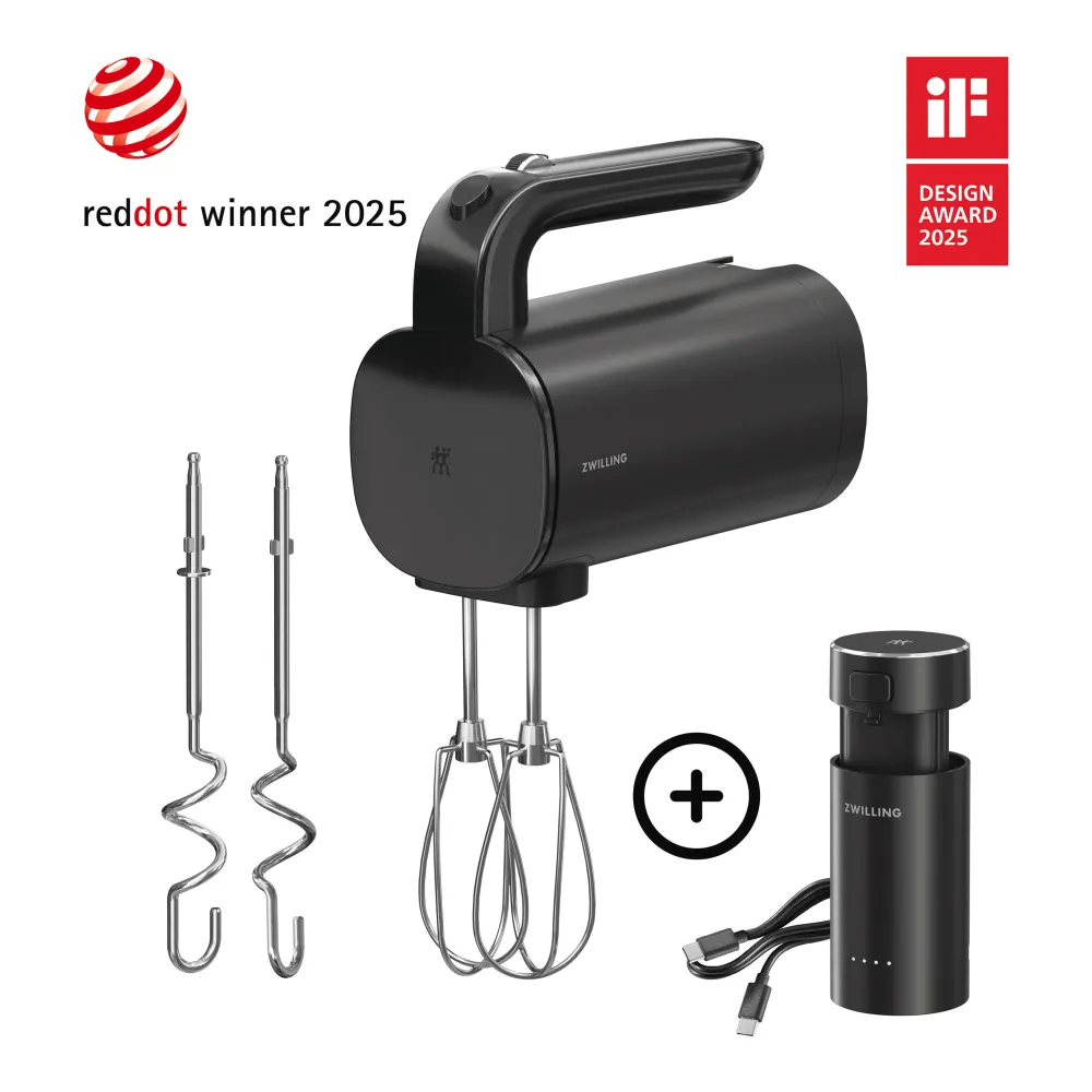 Zwilling Xtend Sbattitore Batteria Starter Set Nero