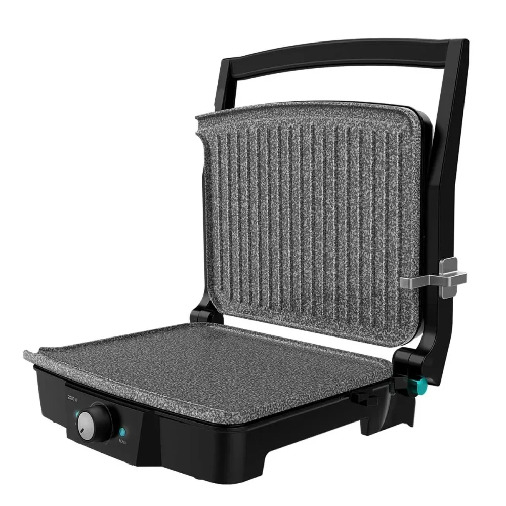 Barbecue Elettrico Cecotec Rock'nGrill 2000 Stone Ceramica Mix&Grill 2000 W